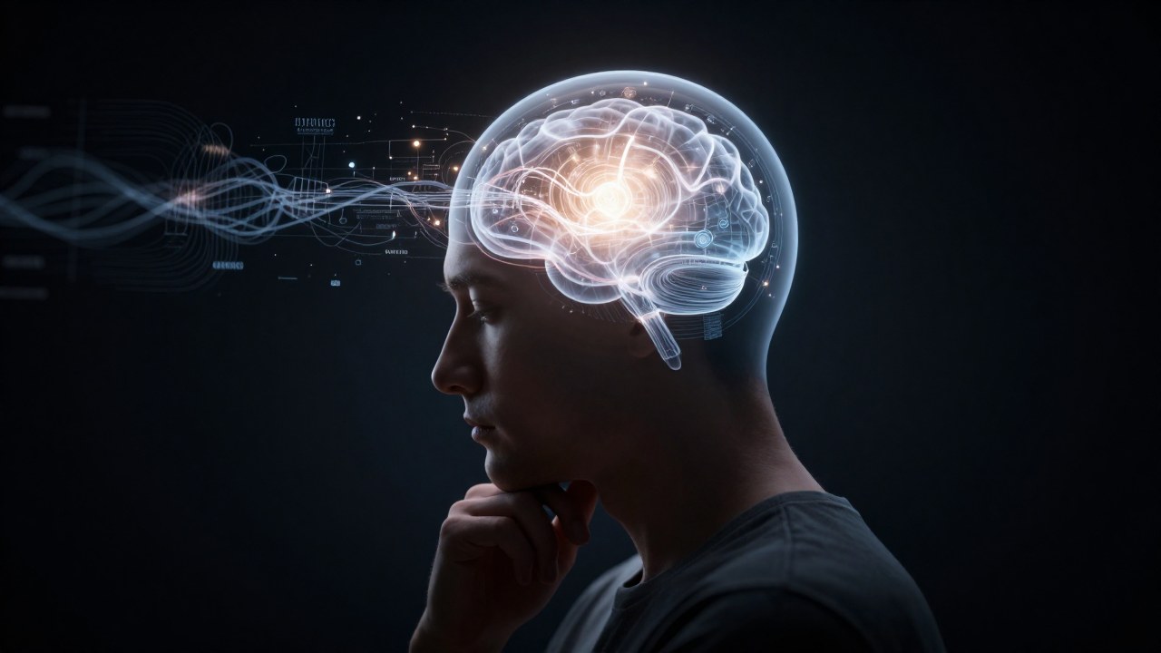 Persona contemplativa en la que la mente absorbe y estructura patrones luminosos de conocimiento.